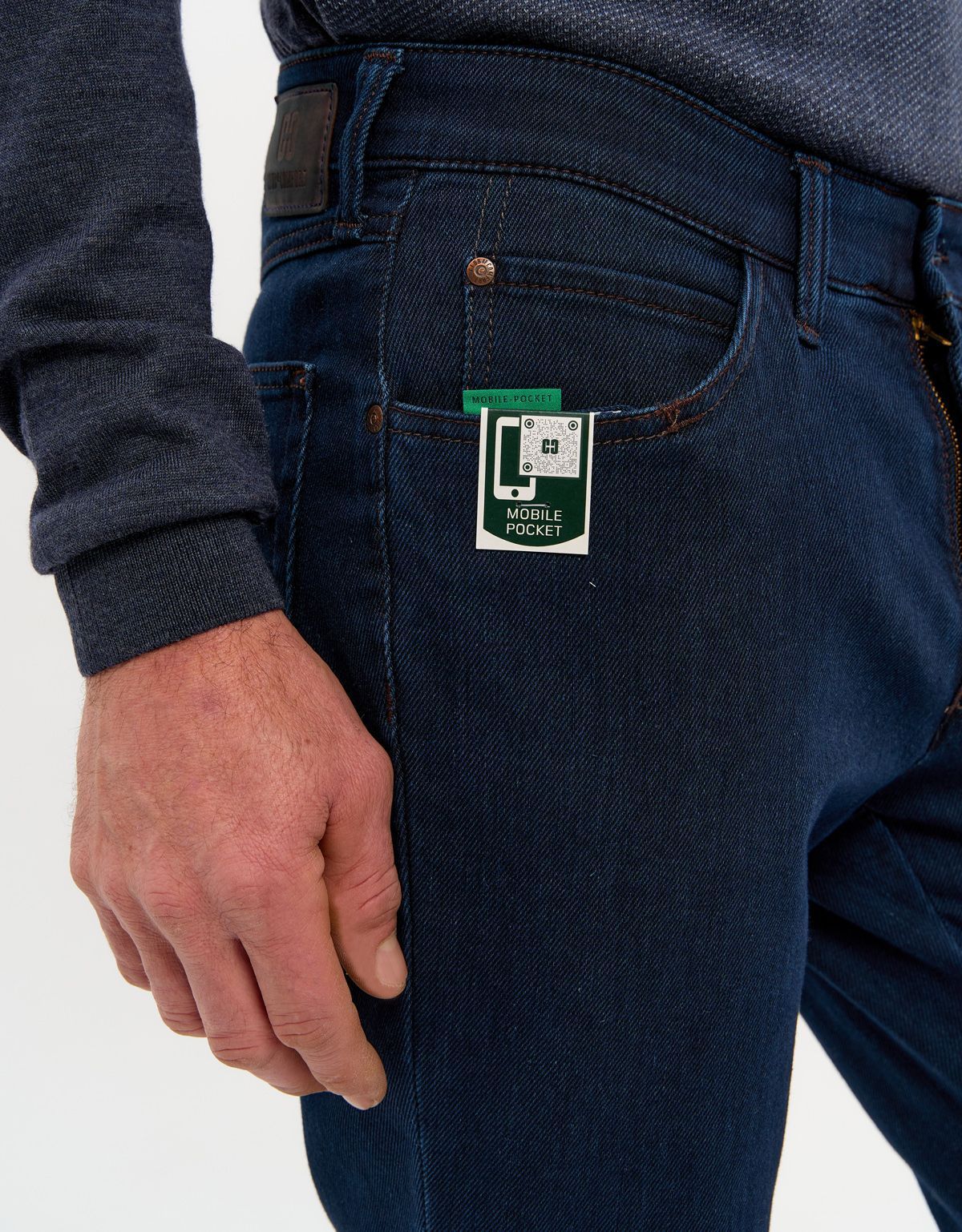 Джинсы синие мужские Club Of Comfort | купить в интернет-магазине Olymp-Men