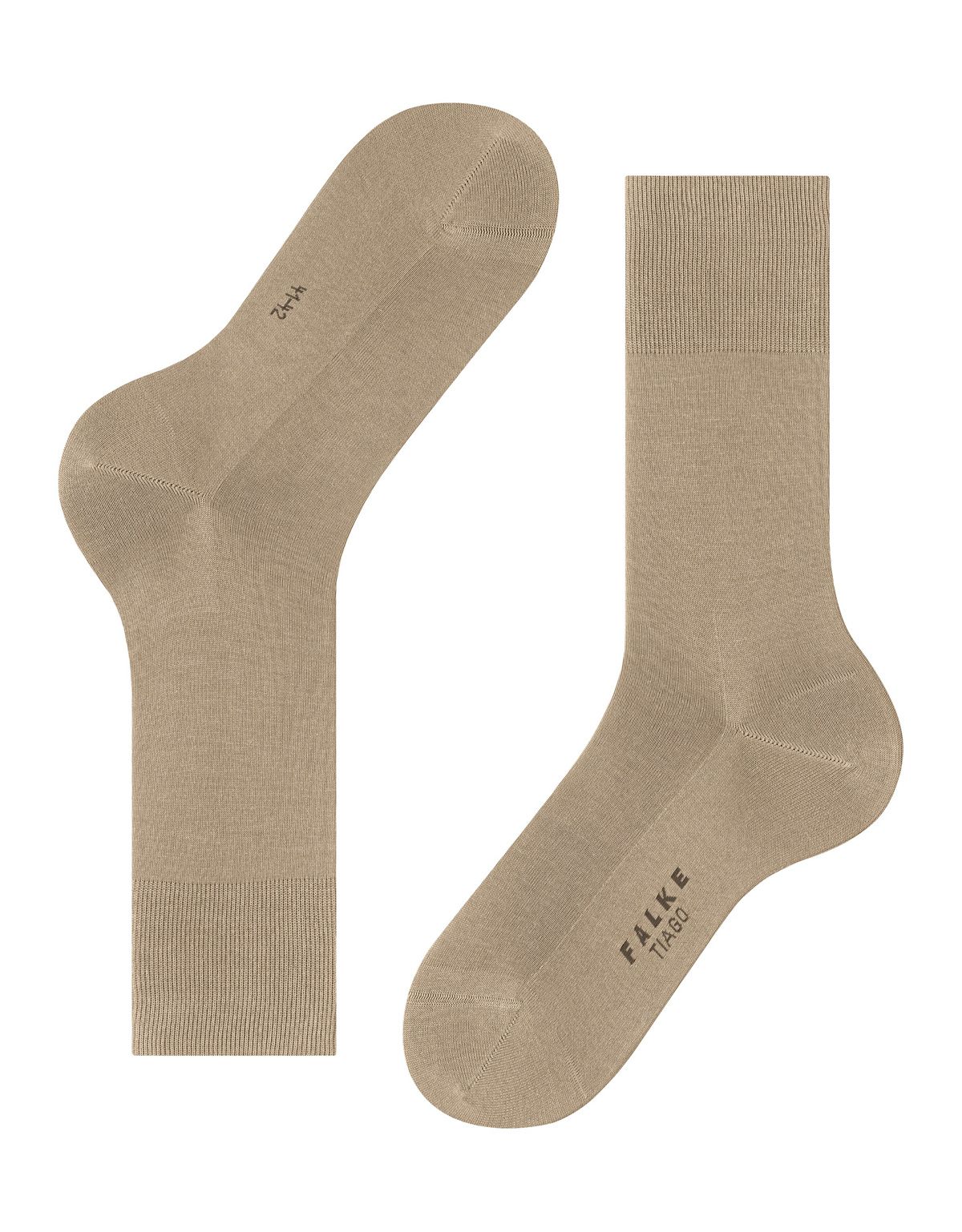 Носки мужские бежевые FALKE из шотландской нити | купить в интернет-магазине Olymp-Men
