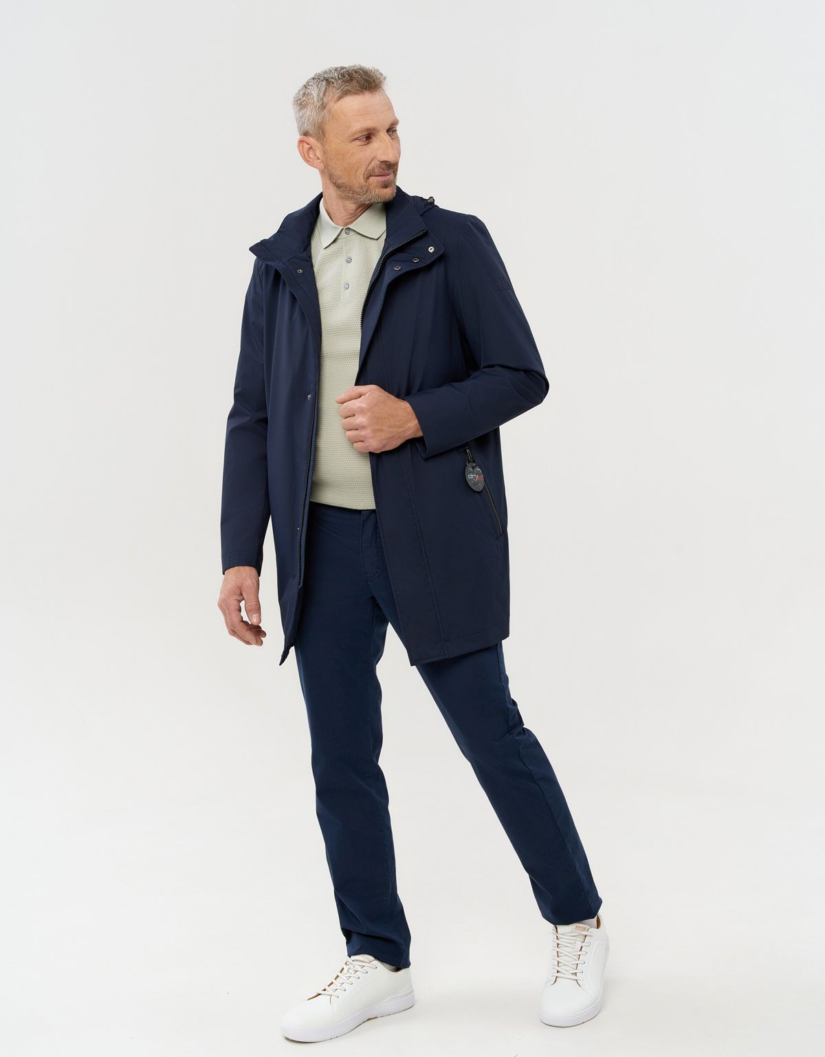 Куртка-плащ с капюшоном New Canadian | купить в интернет-магазине Olymp-Men