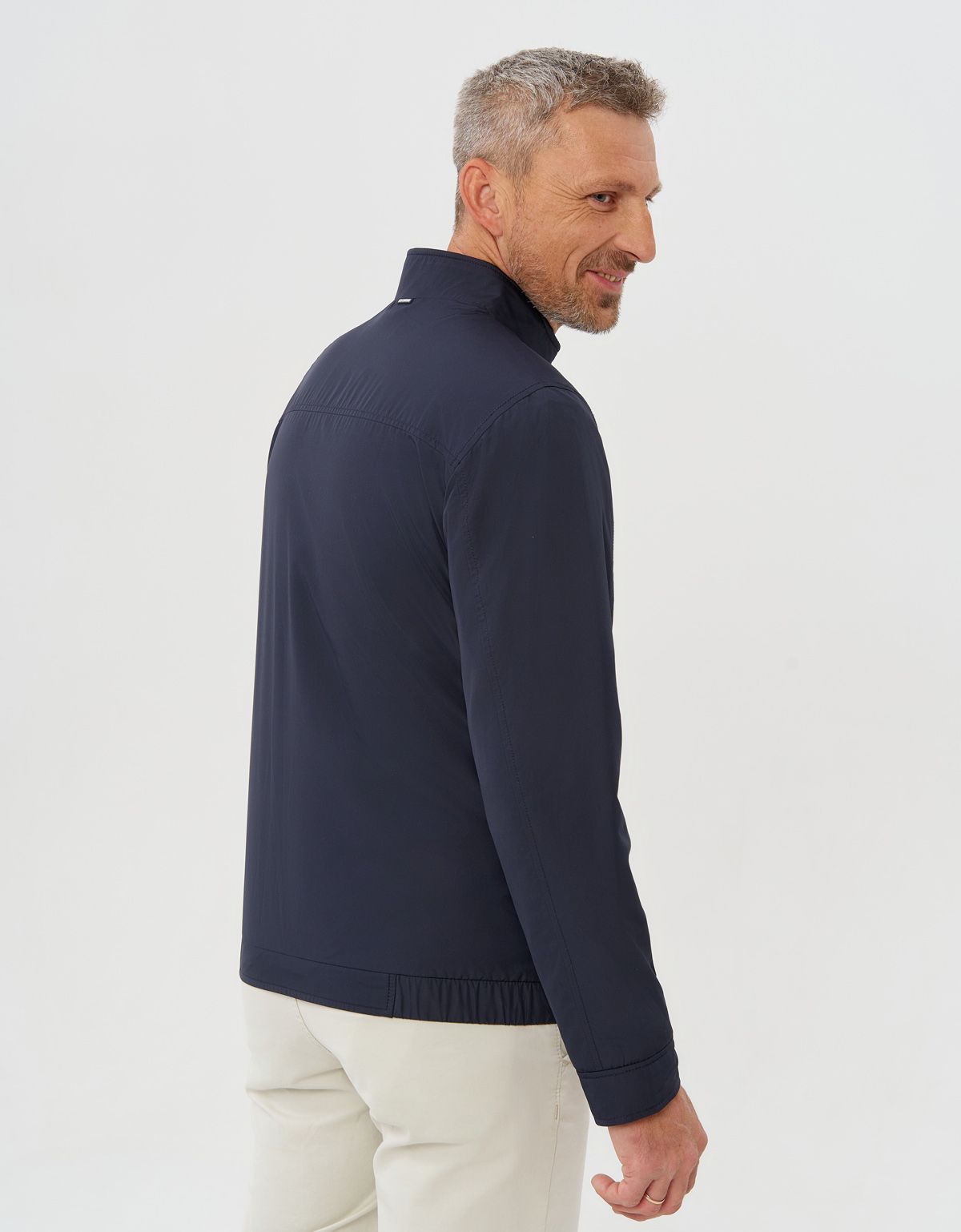 Куртка мужская синяя лёгкая New Canadian | купить в интернет-магазине Olymp-Men