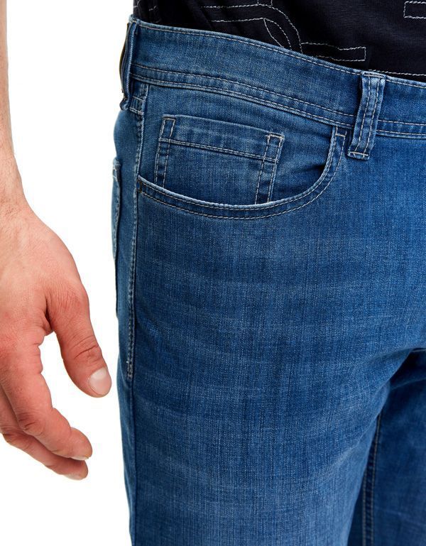 Джинсы голубые мужские Hattric прямого кроя | купить в интернет-магазине Olymp-Men