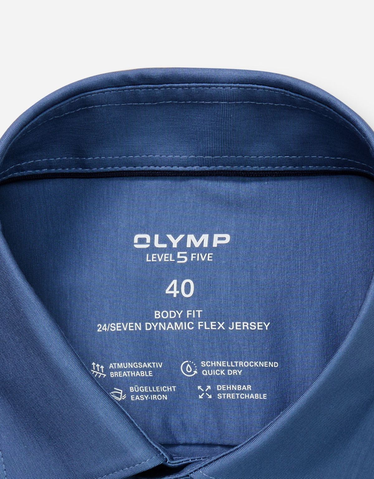 Рубашка трикотажная Olymp, body fit на высокий рост | купить в интернет-магазине Olymp-Men