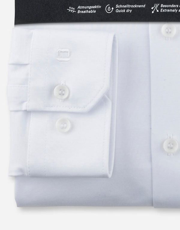 Трикотажная рубашка мужская Olymp 24/7, супер слим, артикул 25037400