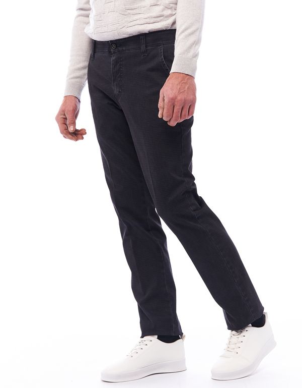 Брюки мужские теплые Club Of Comfort из хлопка в клетку | купить в интернет-магазине Olymp-Men