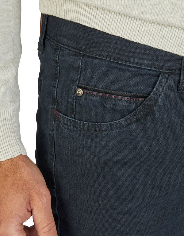 Брюки мужские синие Club Of Comfort, 5 карманов, прямые, мод.Marvin | купить в интернет-магазине Olymp-Men