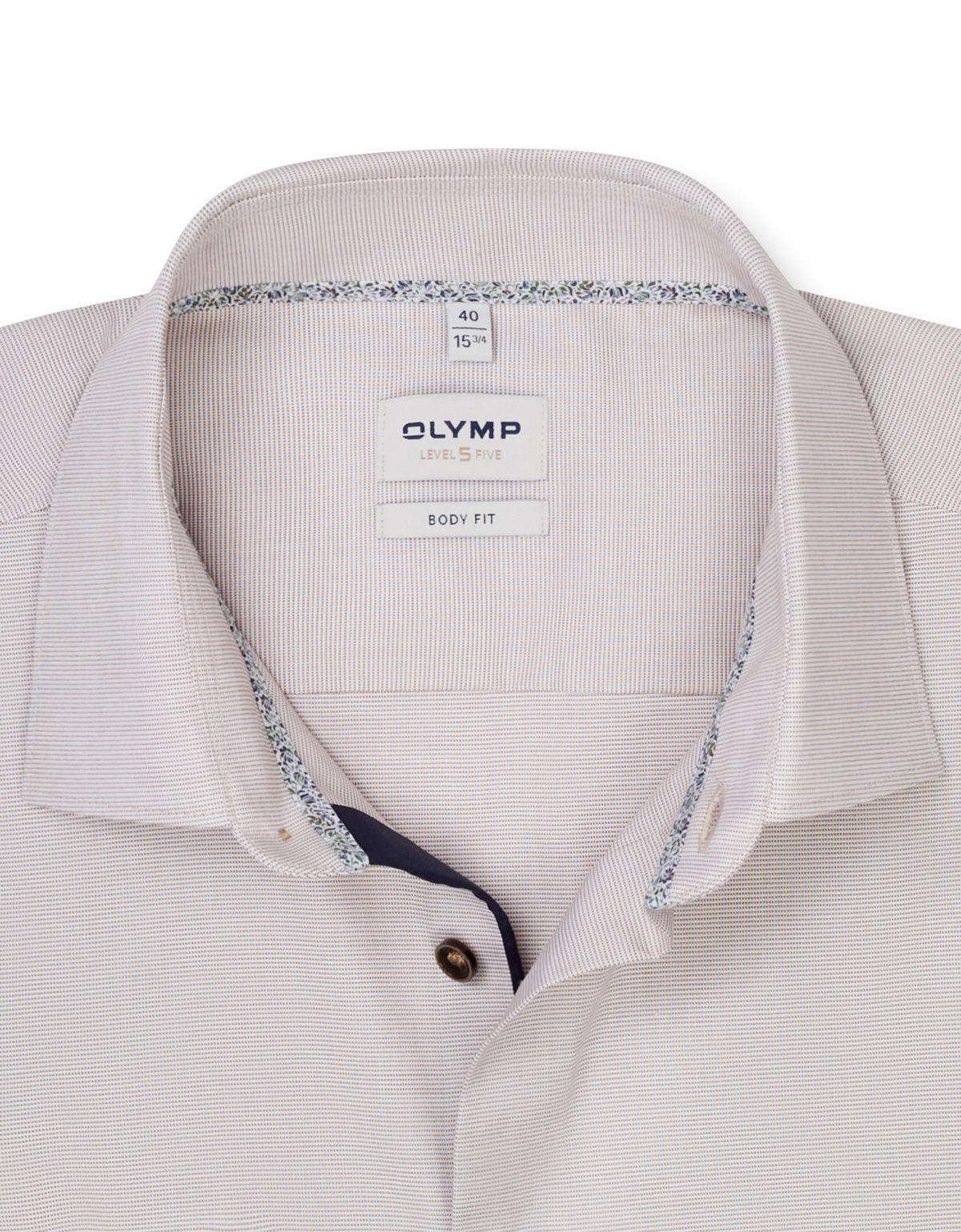 Рубашка с длинным рукавом Olymp, body fit на высокий рост | купить в интернет-магазине Olymp-Men