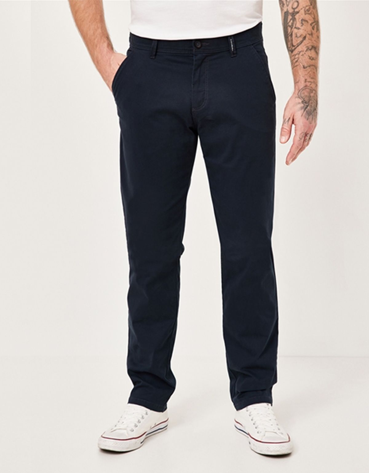 Брюки чинос синие хлопковые Redpoint | купить в интернет-магазине Olymp-Men