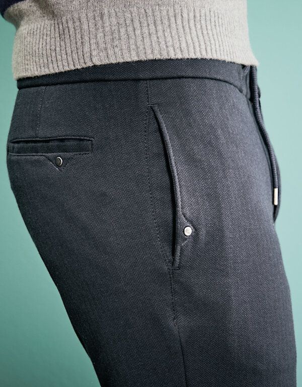 Брюки-джоггеры трикотажные w.Wegener, зауженные | купить в интернет-магазине Olymp-Men