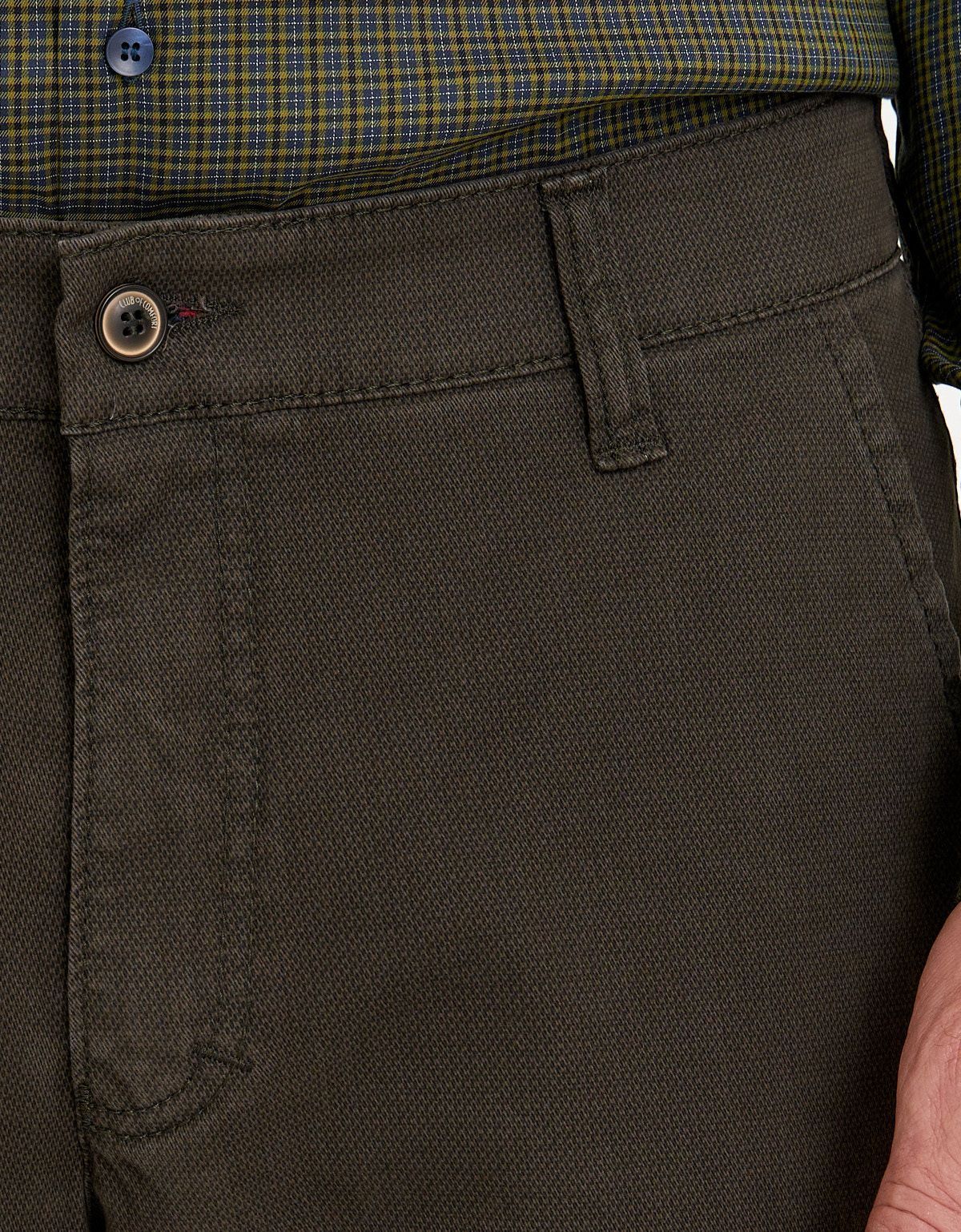 Брюки мужские зелёные хлопковые Club Of Comfort | купить в интернет-магазине Olymp-Men