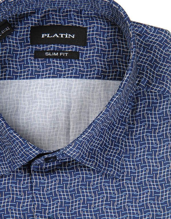 Сорочка мужская PLATIN Slim Fit, артикул 2413UF-PLT