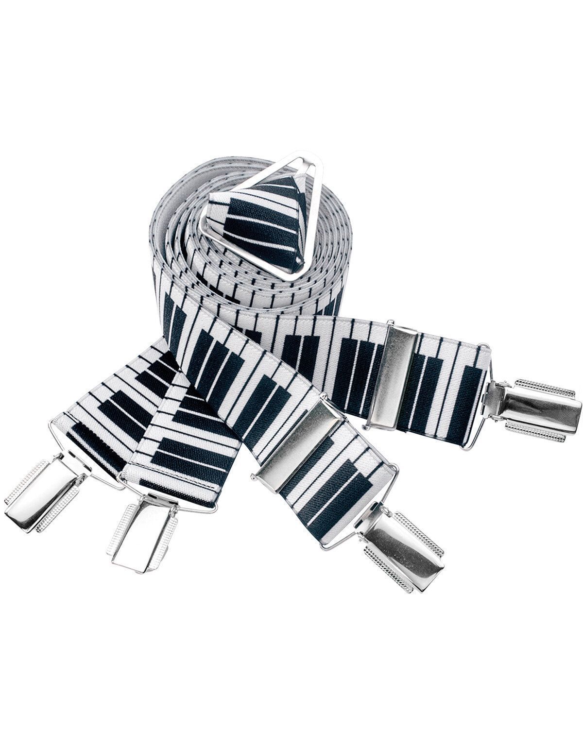 Мужские подтяжки с рисунком клавиши | купить в интернет-магазине Olymp-Men