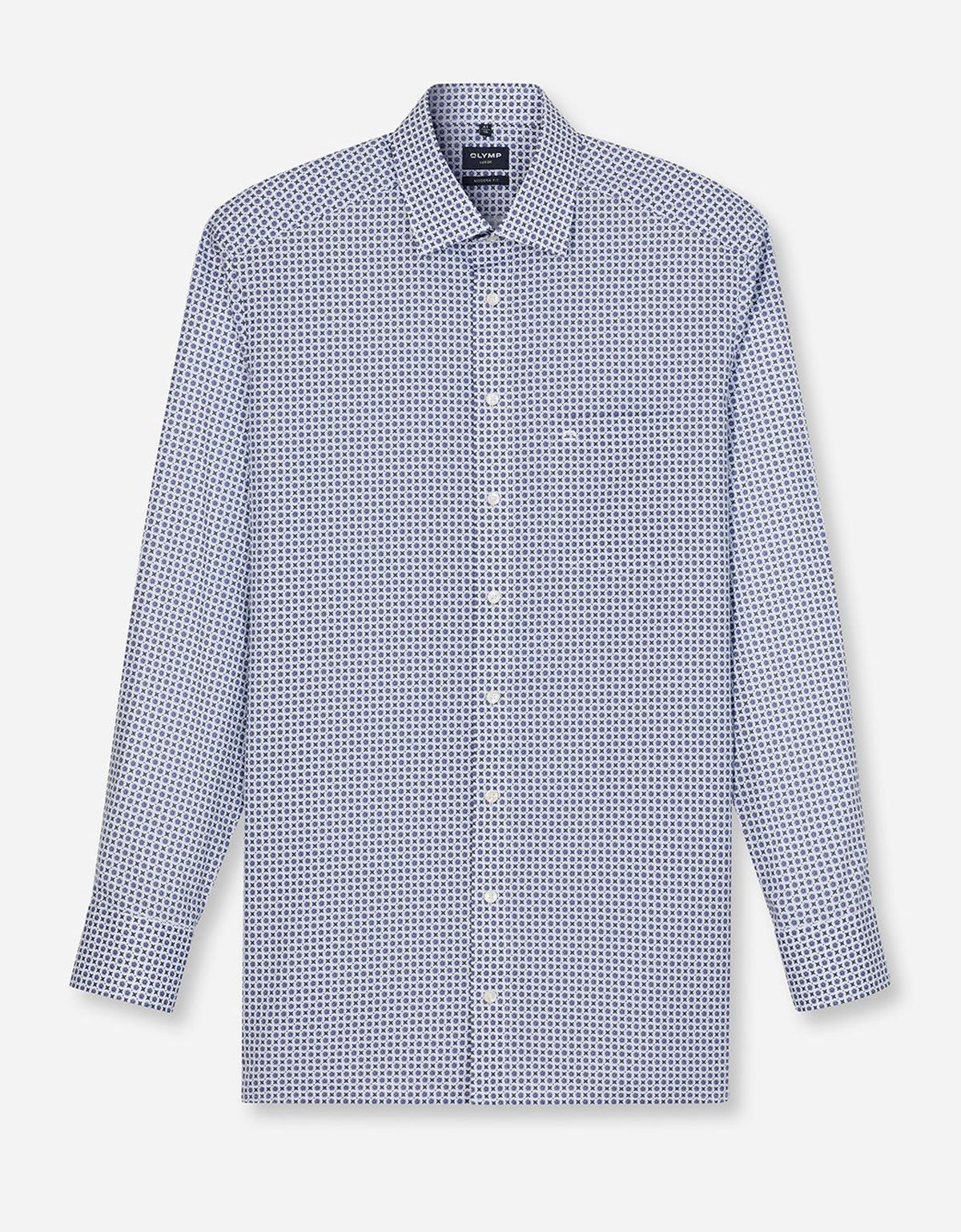 Рубашка мужская с рисунком OLYMP Luxor, modern fit | купить в интернет-магазине Olymp-Men