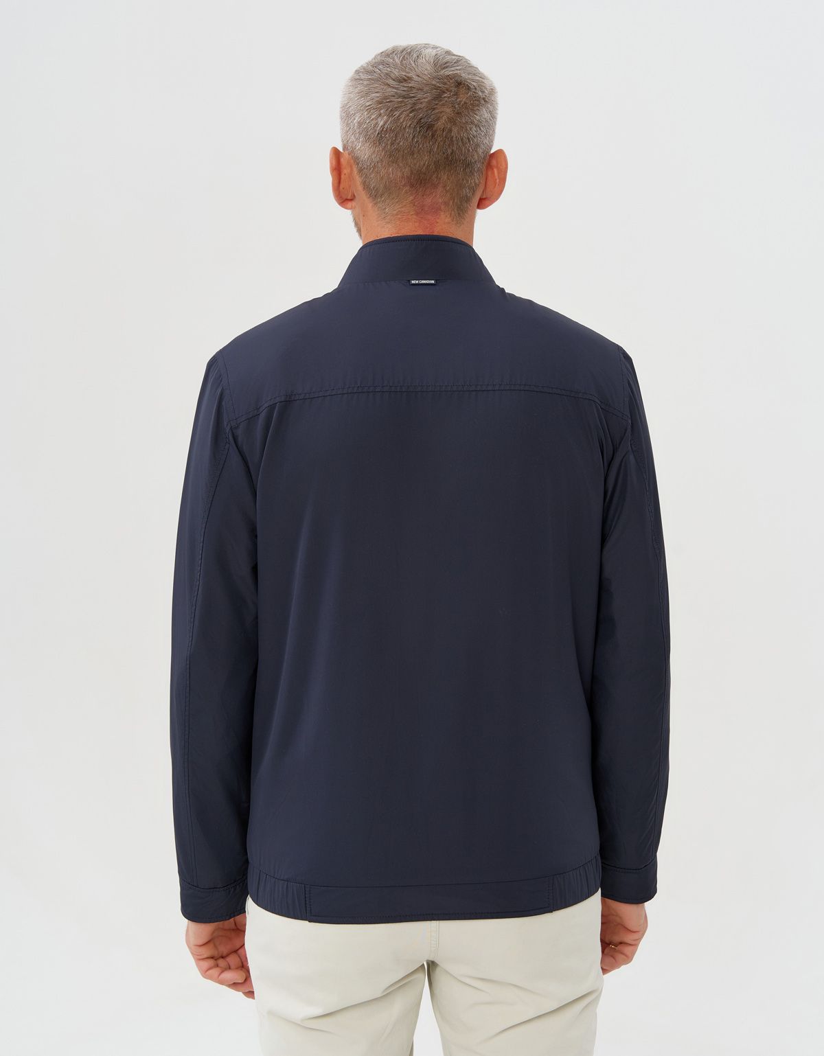 Куртка мужская синяя лёгкая New Canadian | купить в интернет-магазине Olymp-Men