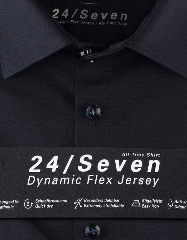 Трикотажная рубашка Olymp 24/7, супер слим