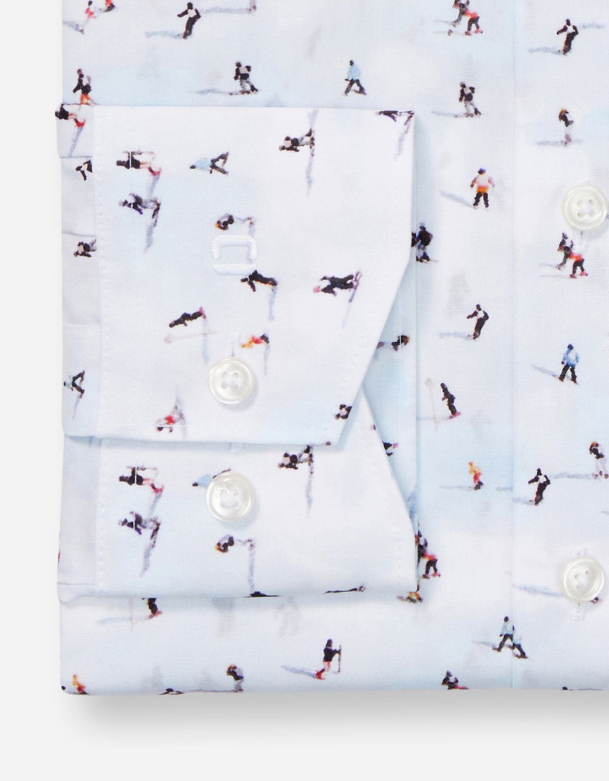 Рубашка с дизайнерским принтом OLYMP Luxor, modern fit | купить в интернет-магазине Olymp-Men