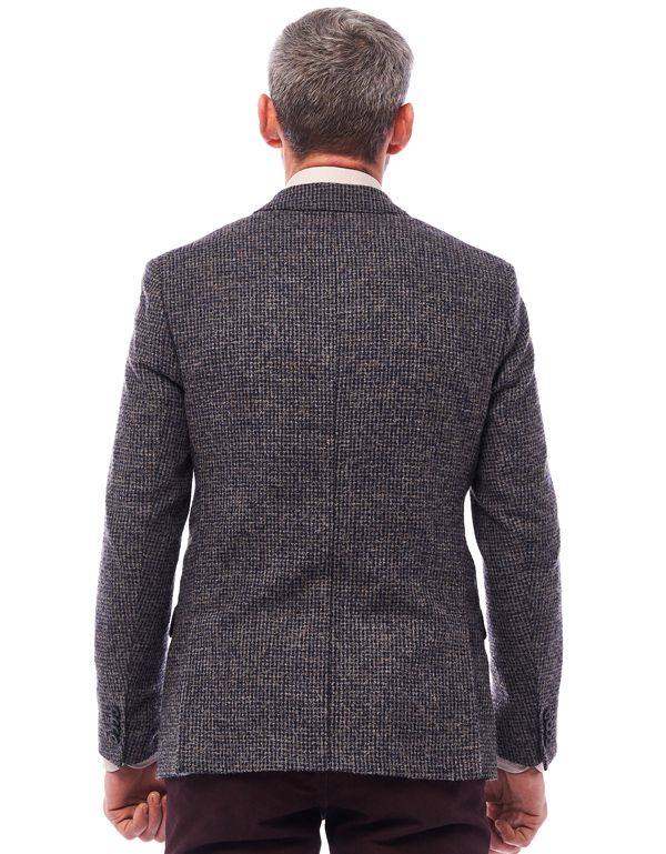 Пиджак мужской в клетку Roy Robson приталенный, шерсть с альпаком | купить в интернет-магазине Olymp-Men