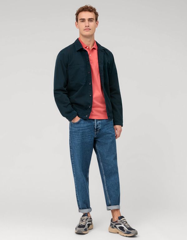 Поло мужское розовое Olymp однотонное | купить в интернет-магазине Olymp-Men