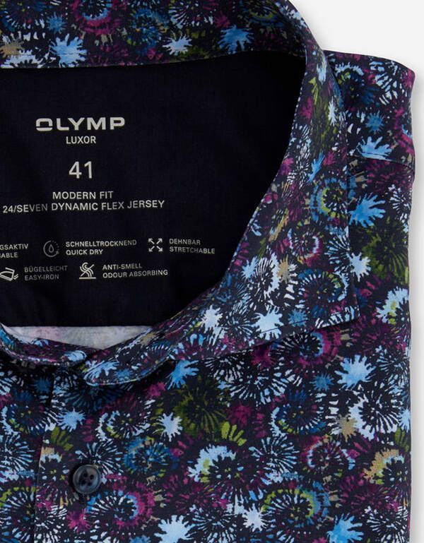 Рубашка трикотажная OLYMP Luxor 24/7, modern fit | купить в интернет-магазине Olymp-Men