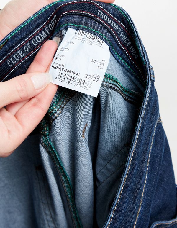 Джинсы мужские синие Club Of Comfort | купить в интернет-магазине Olymp-Men