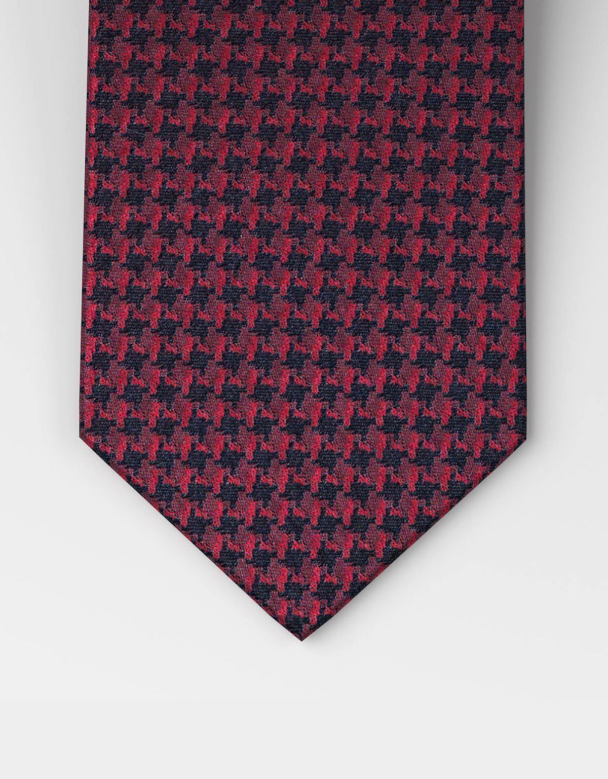 Галстук Olymp с рисунком гусиная лапка, 6,5 см | купить в интернет-магазине Olymp-Men