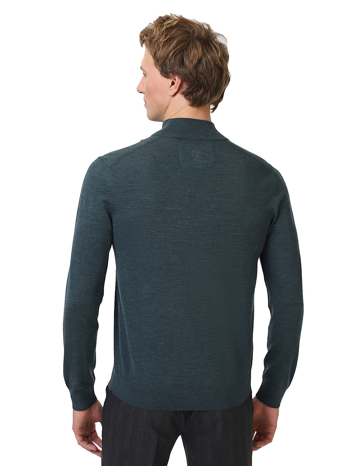 Свитер мужской зелёный Gratude | купить в интернет-магазине Olymp-Men