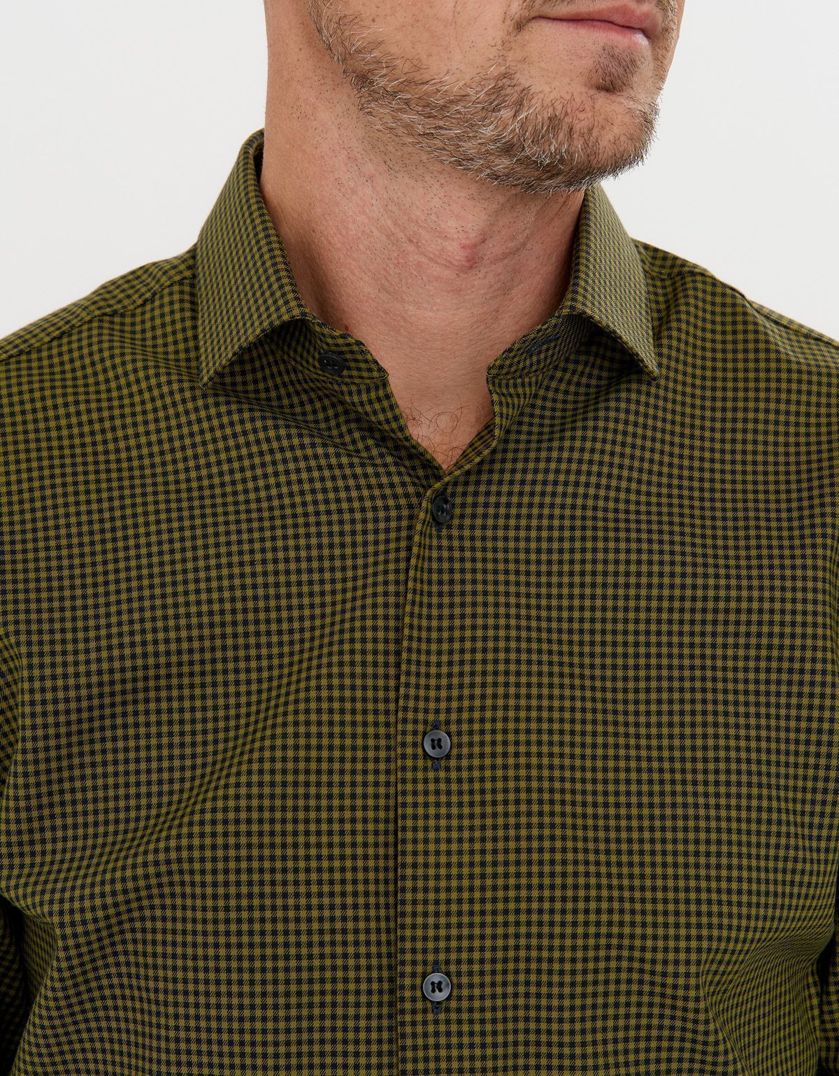 Рубашка мужская OLYMP 24/7 в клетку, body fit | купить в интернет-магазине Olymp-Men