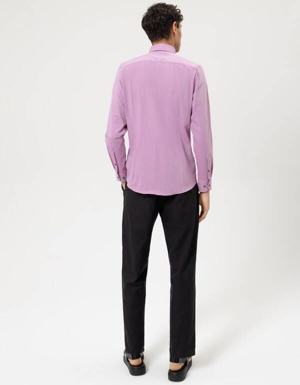 Рубашка мужская розовая OLYMP 24/7, body fit | купить в интернет-магазине Olymp-Men