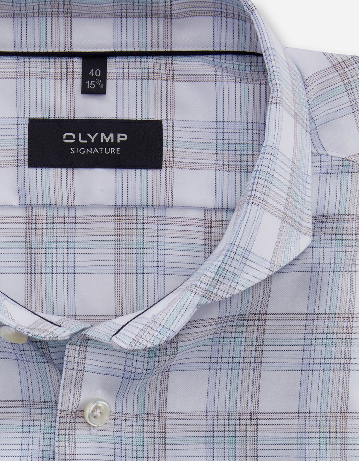 Рубашка мужская в клетку Signature