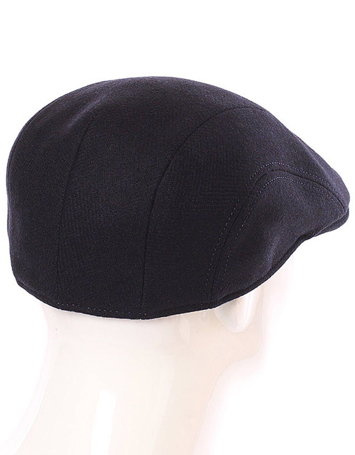 Кепка Bersar синяя утеплённая из шерсти | купить в интернет-магазине Olymp-Men