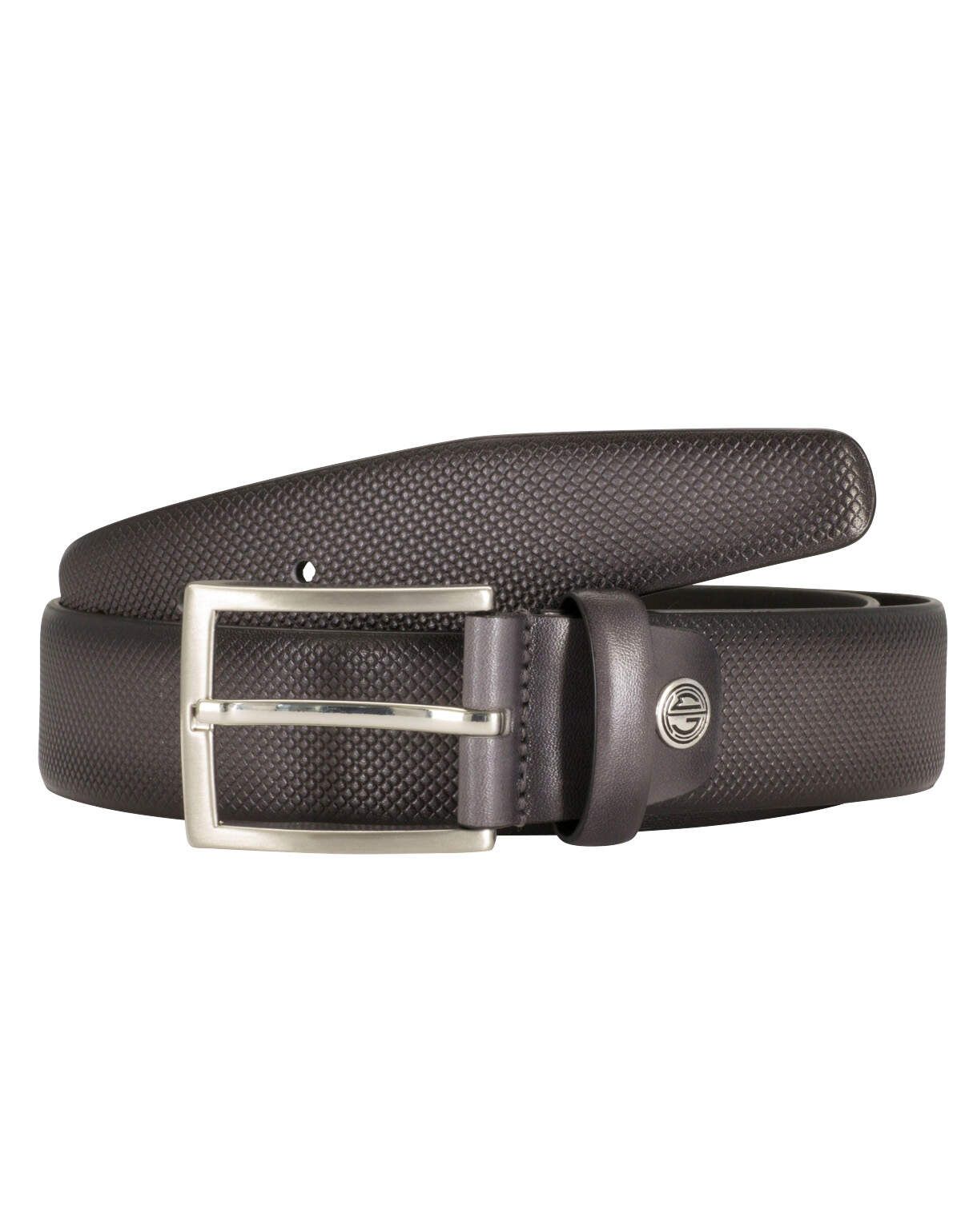 Ремень Lindenmann классический с мелким тиснением мужские | купить в интернет-магазине Olymp-Men