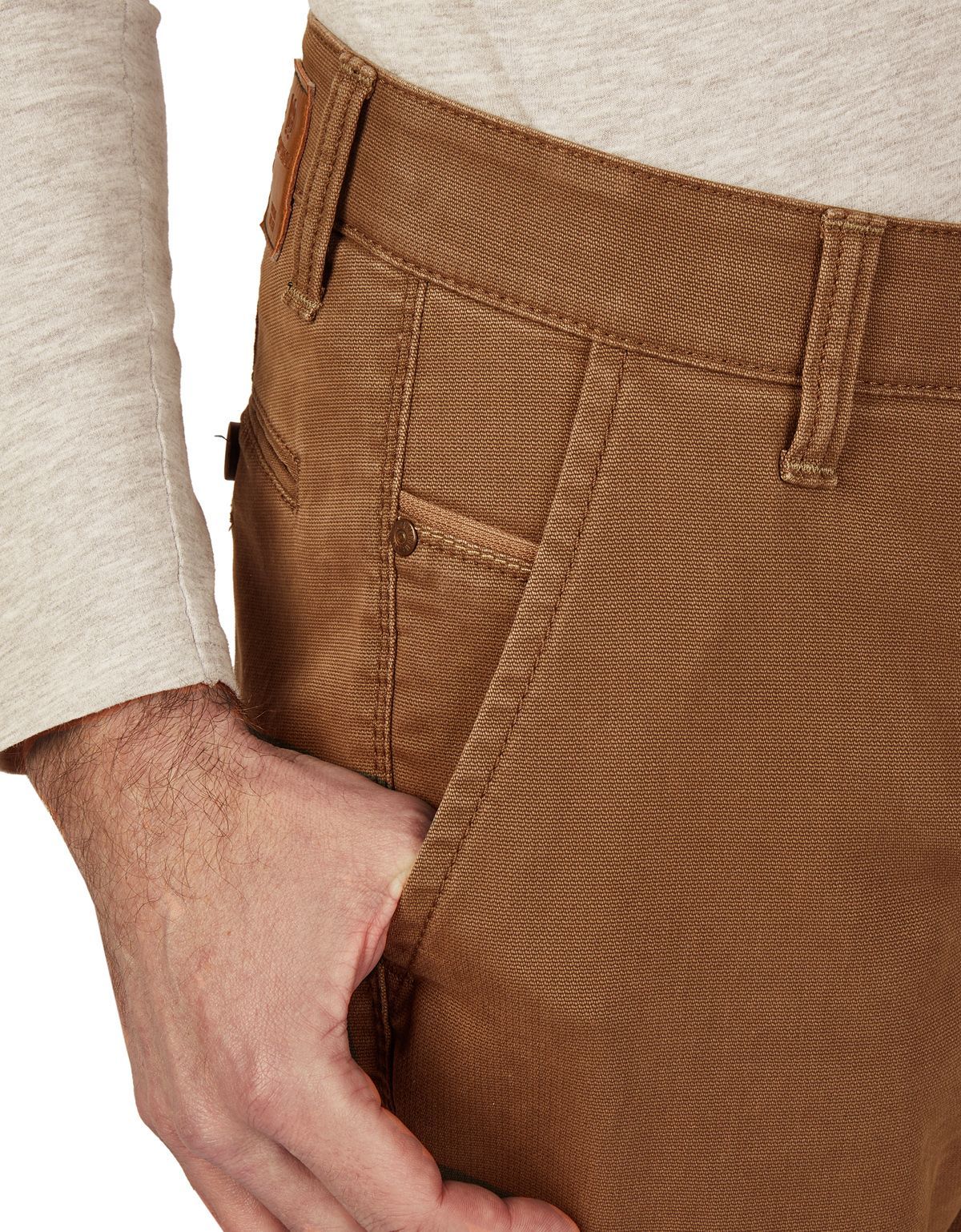 Брюки мужские коричневые хлопковые Club Of Comfort | купить в интернет-магазине Olymp-Men