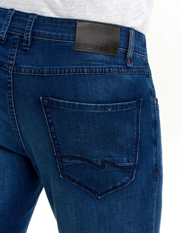 Джинсы классические синие мужские Hattric | купить в интернет-магазине Olymp-Men