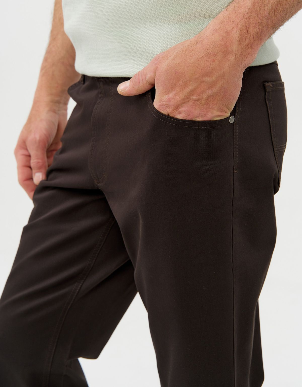 Джинсы мужские коричневые Brax | купить в интернет-магазине Olymp-Men