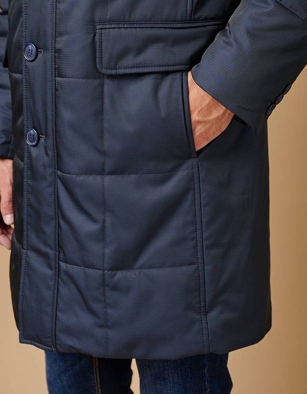 Куртка мужская Bazioni утепленная с меховым воротником | купить в интернет-магазине Olymp-Men