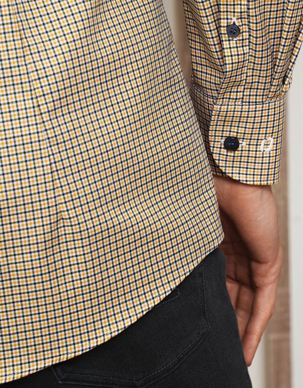 Рубашка классическая OLYMP в клетку, body fit | купить в интернет-магазине Olymp-Men