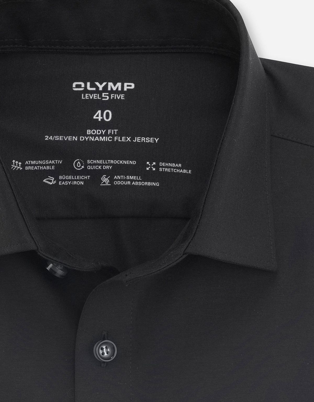 Рубашка трикотажная OLYMP 24/7 body fit, рост >186 | купить в интернет-магазине Olymp-Men