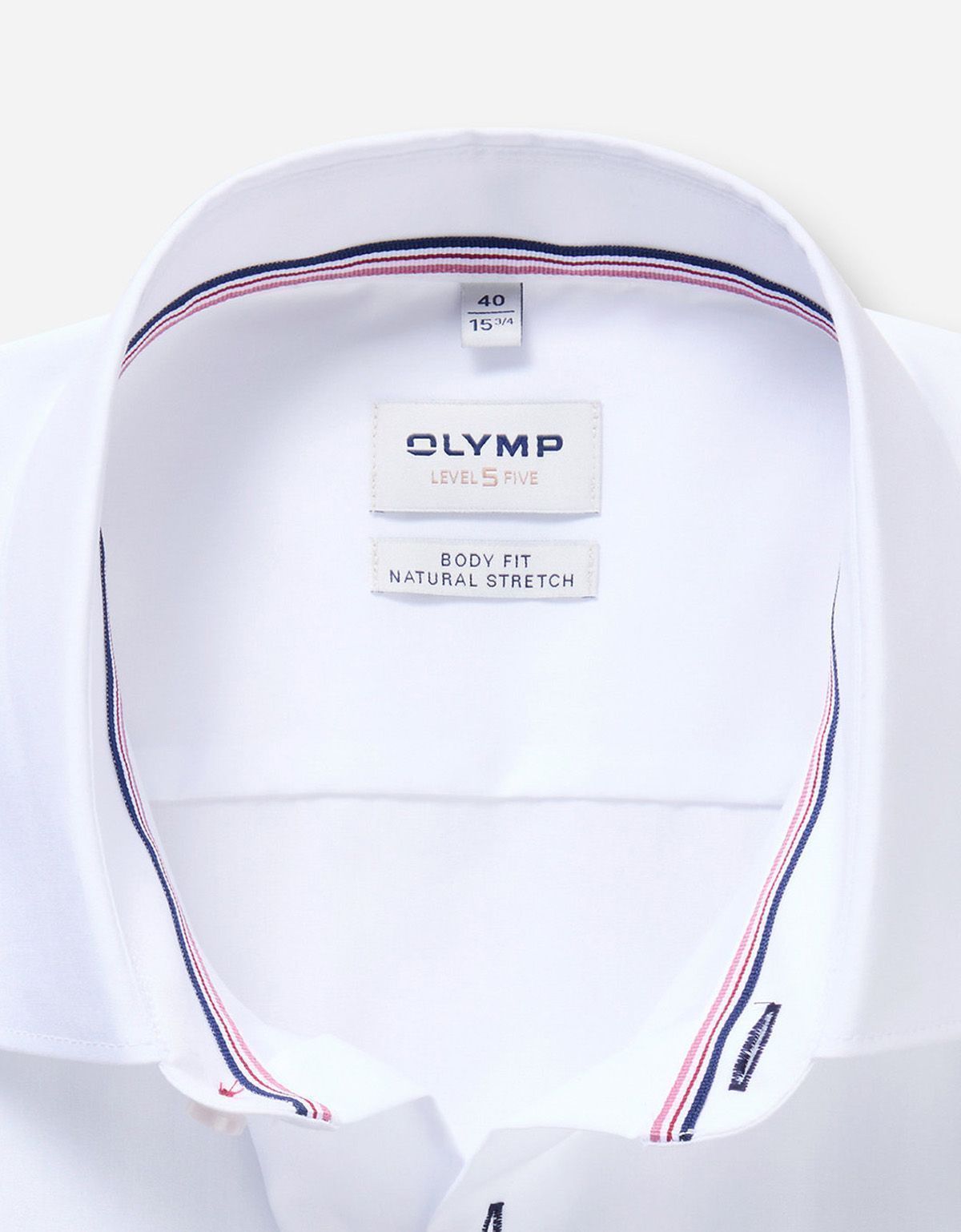 Сорочка белая OLYMP на высокий рост, приталенная | купить в интернет-магазине Olymp-Men