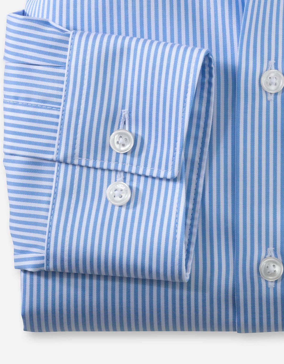 Рубашка мужская в голубую полоску OLYMP Luxor, modern fit | купить в интернет-магазине Olymp-Men