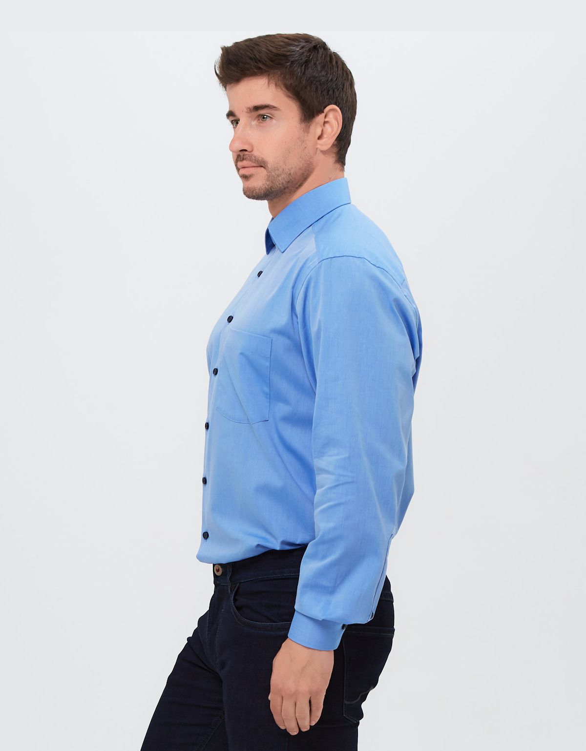 Мужские голубые рубашки Royal Class, прямые, комплект 2 шт. | купить в интернет-магазине Olymp-Men
