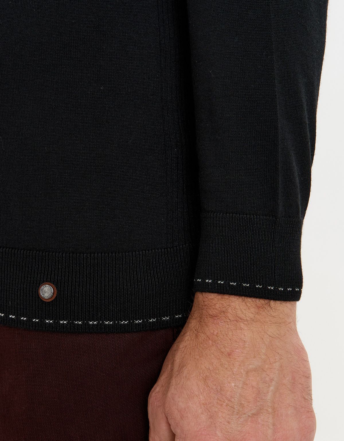 Кардиган чёрный мужской Gratude на молнии | купить в интернет-магазине Olymp-Men