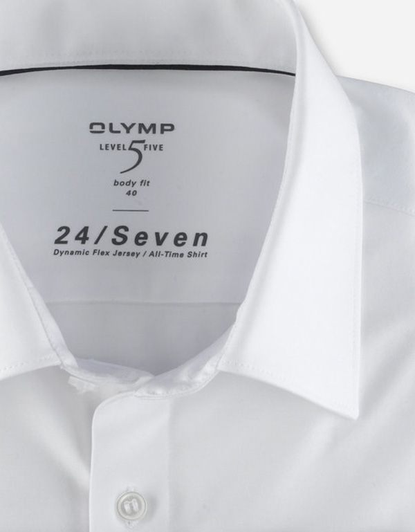 Трикотажная рубашка OLYMP 24-7, body fit | купить в интернет-магазине Olymp-Men