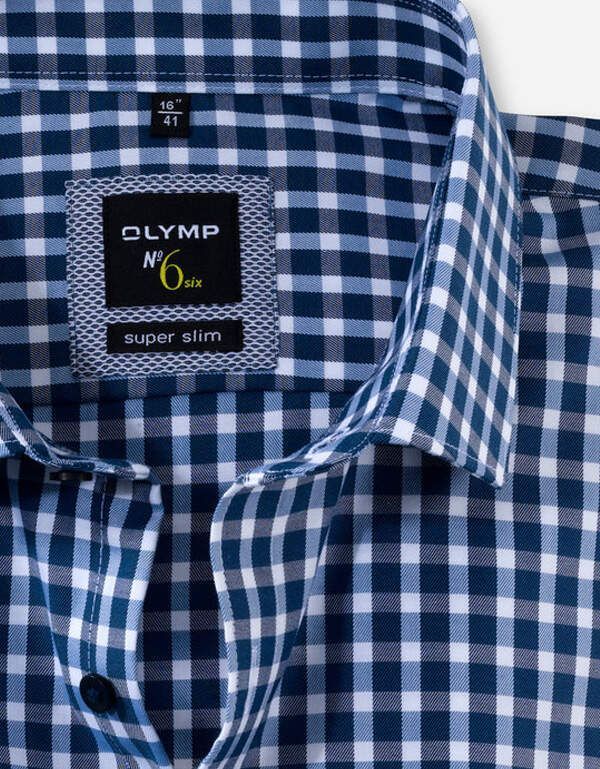 Мужская классическая рубашка OLYMP №6, супер слим | купить в интернет-магазине Olymp-Men