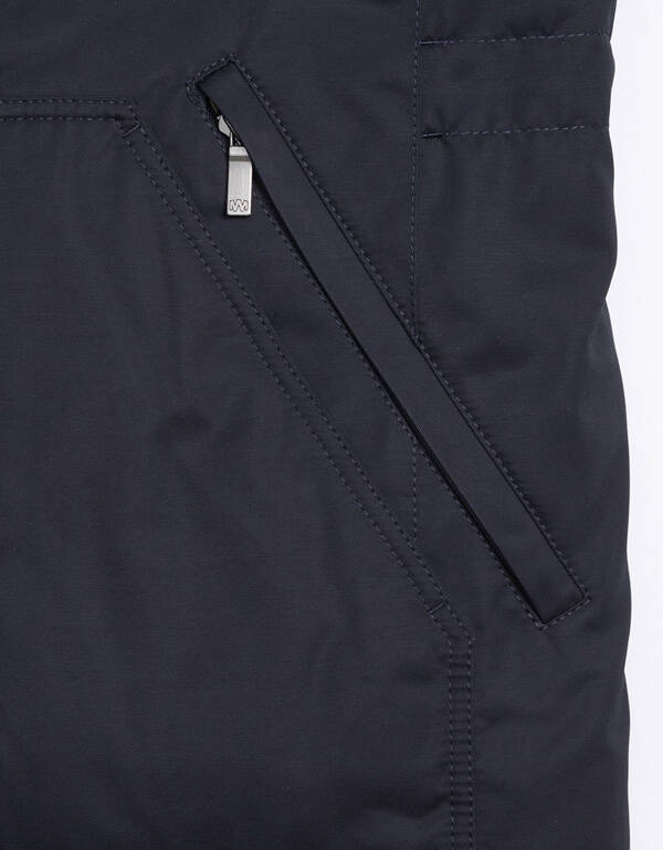 Пуховик удлиненный с капюшоном, меховая опушка | купить в интернет-магазине Olymp-Men