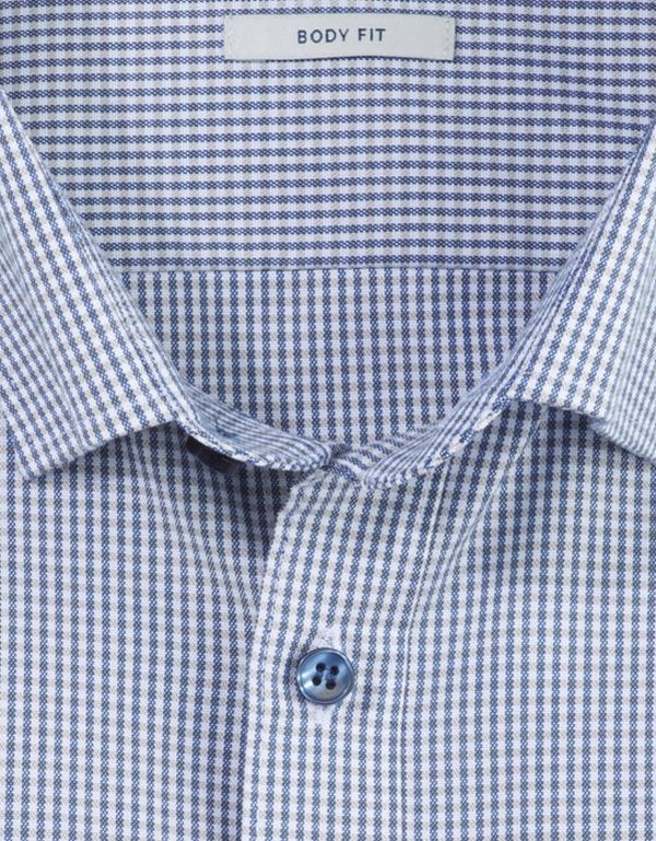 Рубашка мужская в клетку классическая OLYMP, body fit | купить в интернет-магазине Olymp-Men