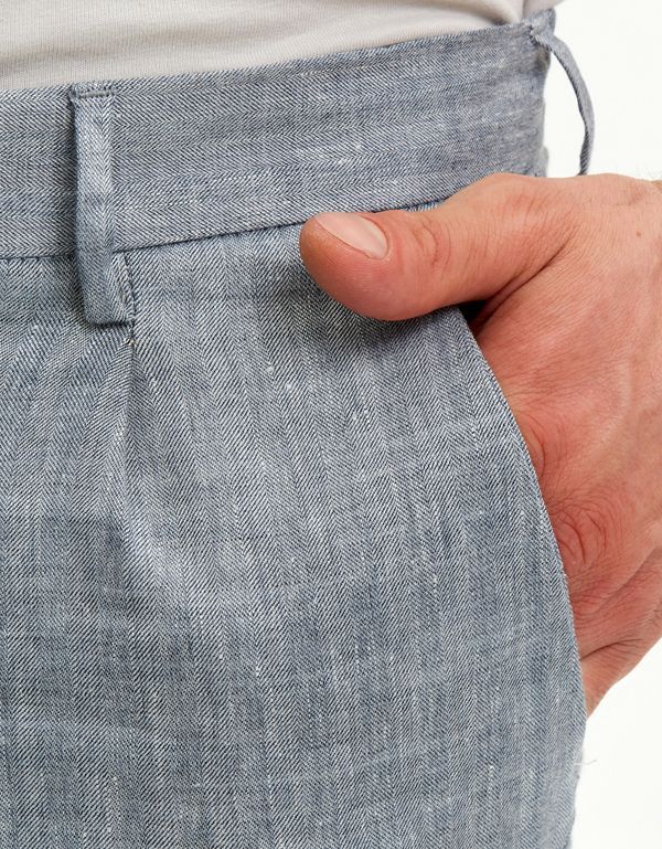 Брюки льняные мужские Gratude | купить в интернет-магазине Olymp-Men