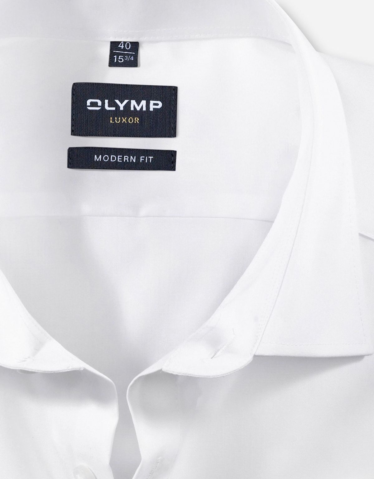 Сорочка белая мужская Olymp Luxor, modern fit