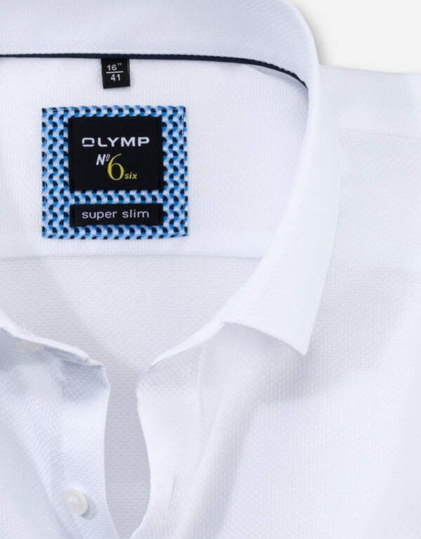 Мужская классическая рубашка OLYMP №6, супер слим | купить в интернет-магазине Olymp-Men