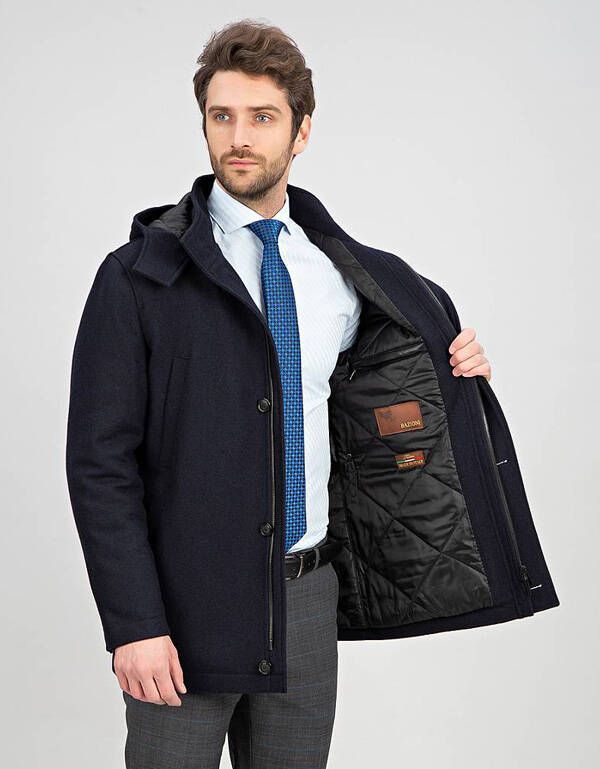 Пальто-парка утепленное с капюшоном, Classic fit | купить в интернет-магазине Olymp-Men