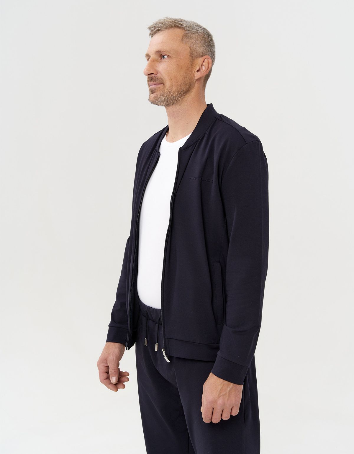 Кардиган спортивный на молнии мужской Gratude | купить в интернет-магазине Olymp-Men