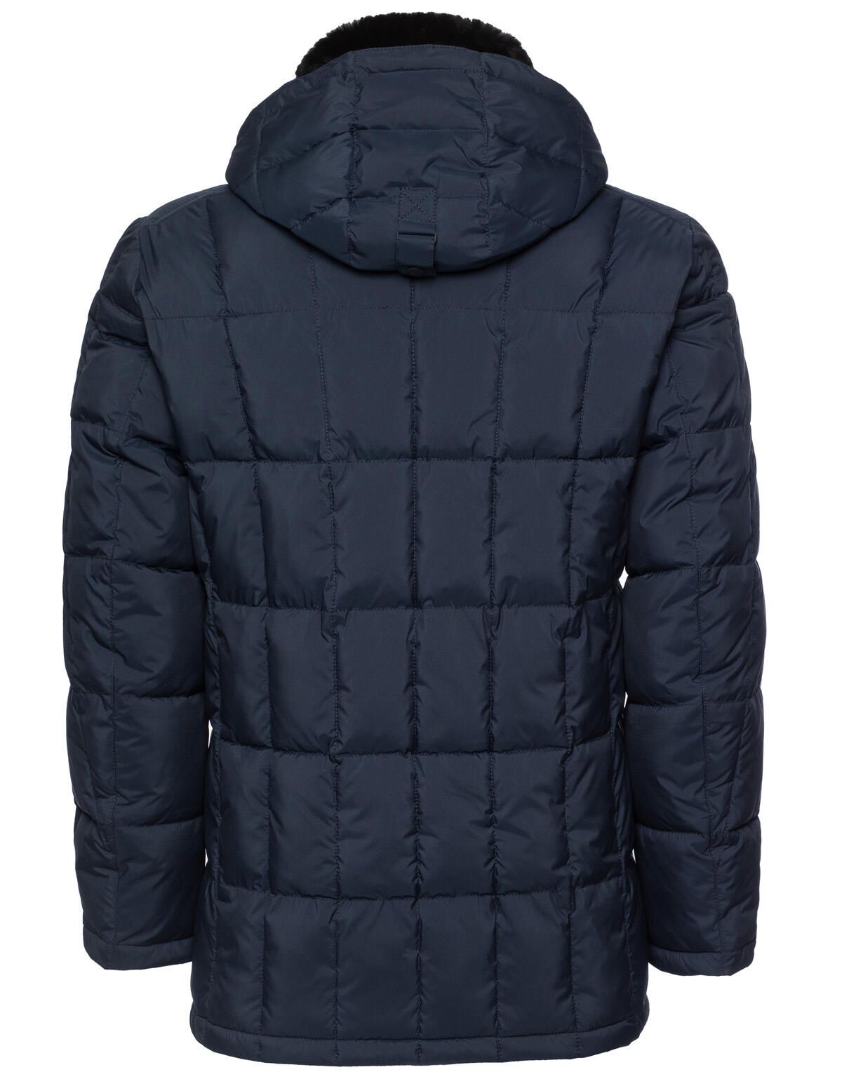 Пуховик Meucсi с капюшоном, меховым воротником | купить в интернет-магазине Olymp-Men